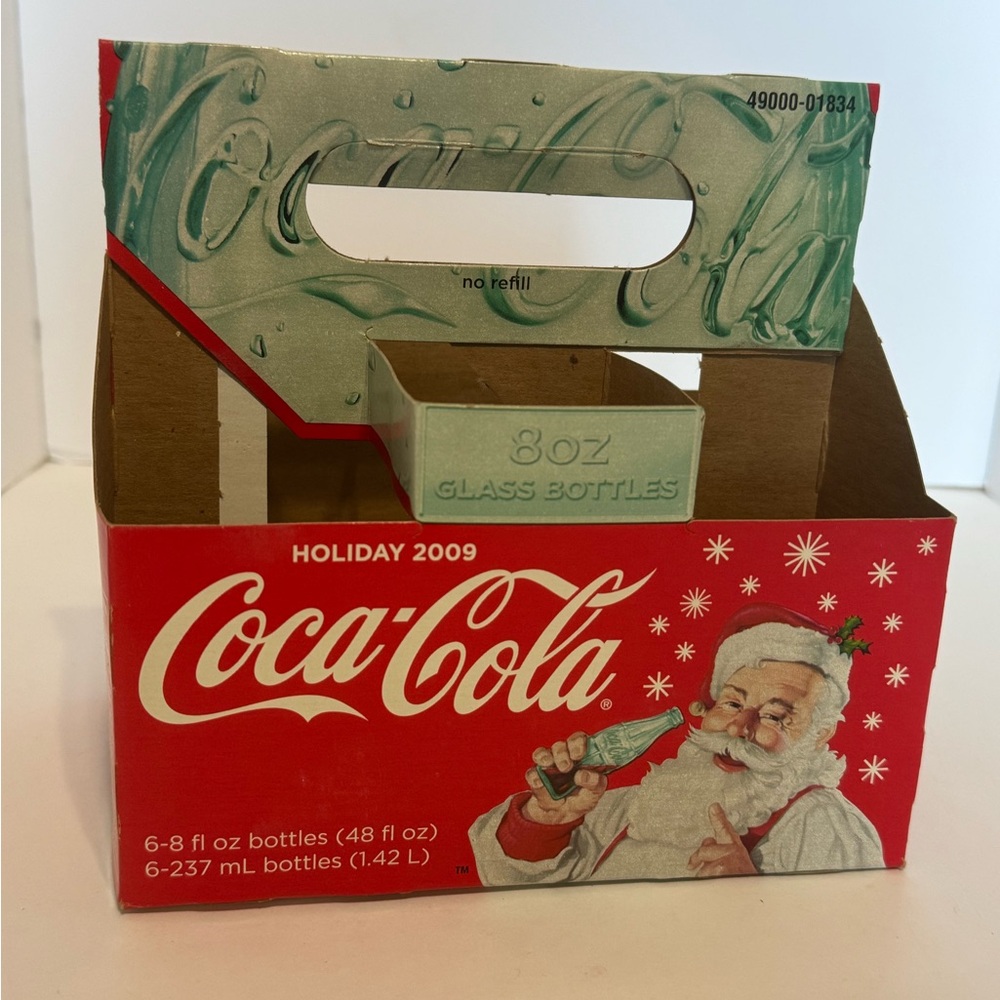 Coca Cola 2009 bottle carton-ONLY carton